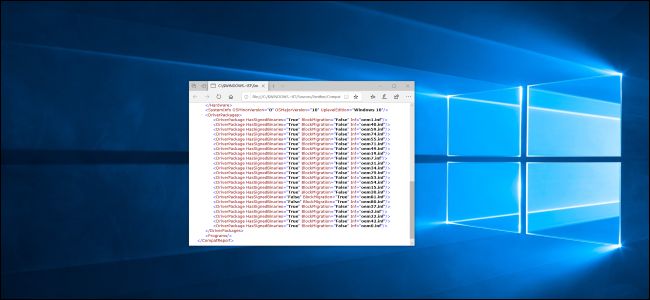Windows 10 Setup error message log on desktop